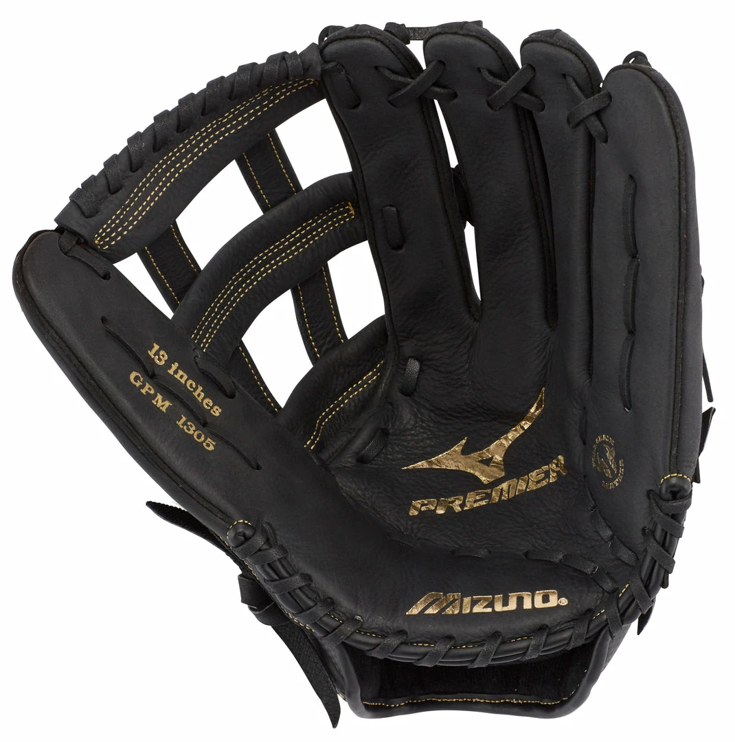 Mizuno Premier GPM1305 13 In Slowpitch Softball Glove Softball Gloves 1 Mizuno Premier GPM1305 13 In Slowpitch Softball Glove Softball Gloves