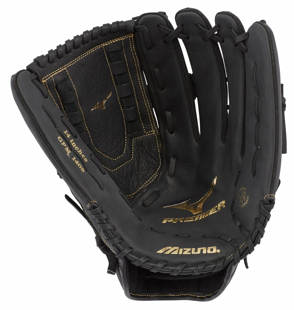Mizuno Premier GPM1405 14 In Slowpitch Softball Glove 1 Mizuno Premier GPM1405 14 In Slowpitch Softball Glove