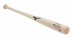 Mizuno Pro MZP41 Maple Baseball Bat Natural Finish