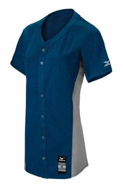 Mizuno Girls Pro Full-Button Game Jersey Apparel -baseball bat Popular Shop 350582 5191 1080x1080