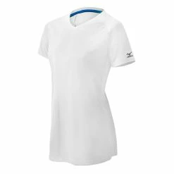 Apparel Mizuno Womens Comp Short-Sleeve V-Neck Jersey