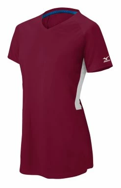 Mizuno Girls Comp Short-Sleeve V-Neck Jersey 16 Mizuno Girls Comp Short-Sleeve V-Neck Jersey -baseball bat Popular Shop 350584 3U00 1080x1080