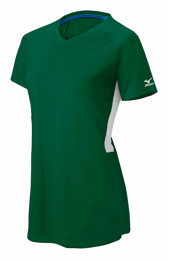 Apparel Mizuno Womens Comp Short-Sleeve V-Neck Jersey 7 Apparel Mizuno Womens Comp Short-Sleeve V-Neck Jersey - Image 7