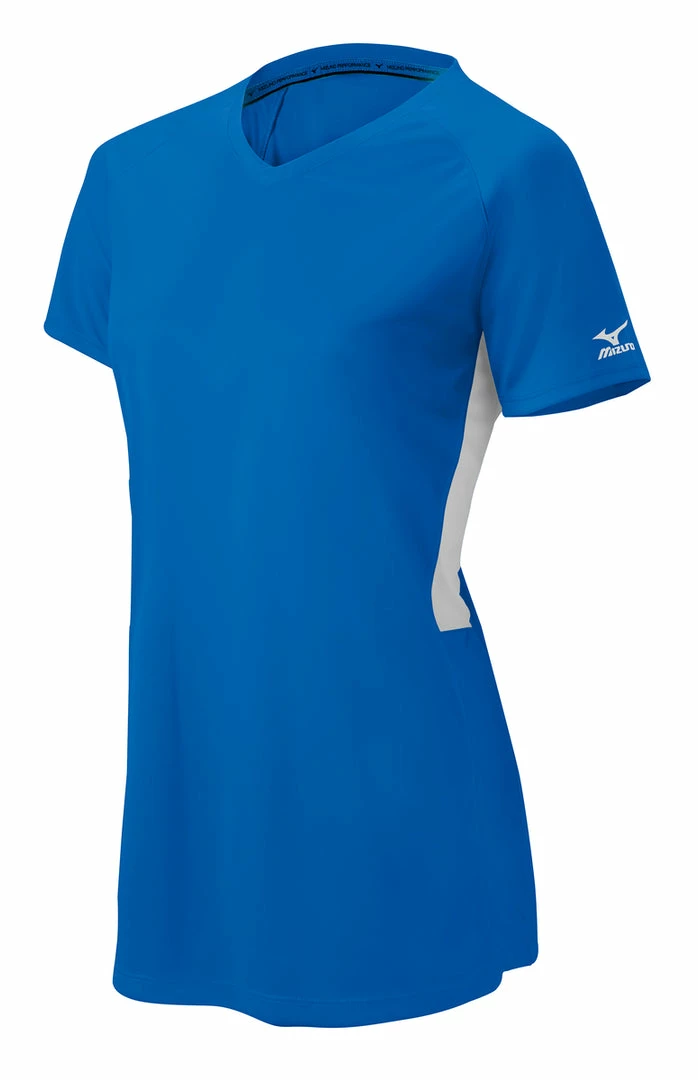 Apparel Mizuno Womens Comp Short-Sleeve V-Neck Jersey 9 Apparel Mizuno Womens Comp Short-Sleeve V-Neck Jersey - Image 9
