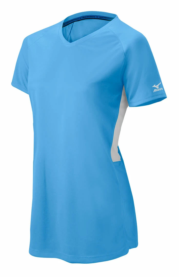 Apparel Mizuno Womens Comp Short-Sleeve V-Neck Jersey 10 Apparel Mizuno Womens Comp Short-Sleeve V-Neck Jersey - Image 10