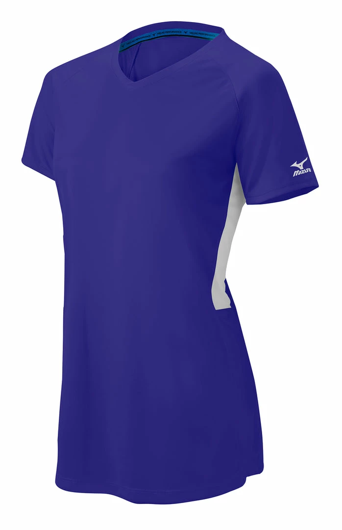 Apparel Mizuno Womens Comp Short-Sleeve V-Neck Jersey 11 Apparel Mizuno Womens Comp Short-Sleeve V-Neck Jersey - Image 11