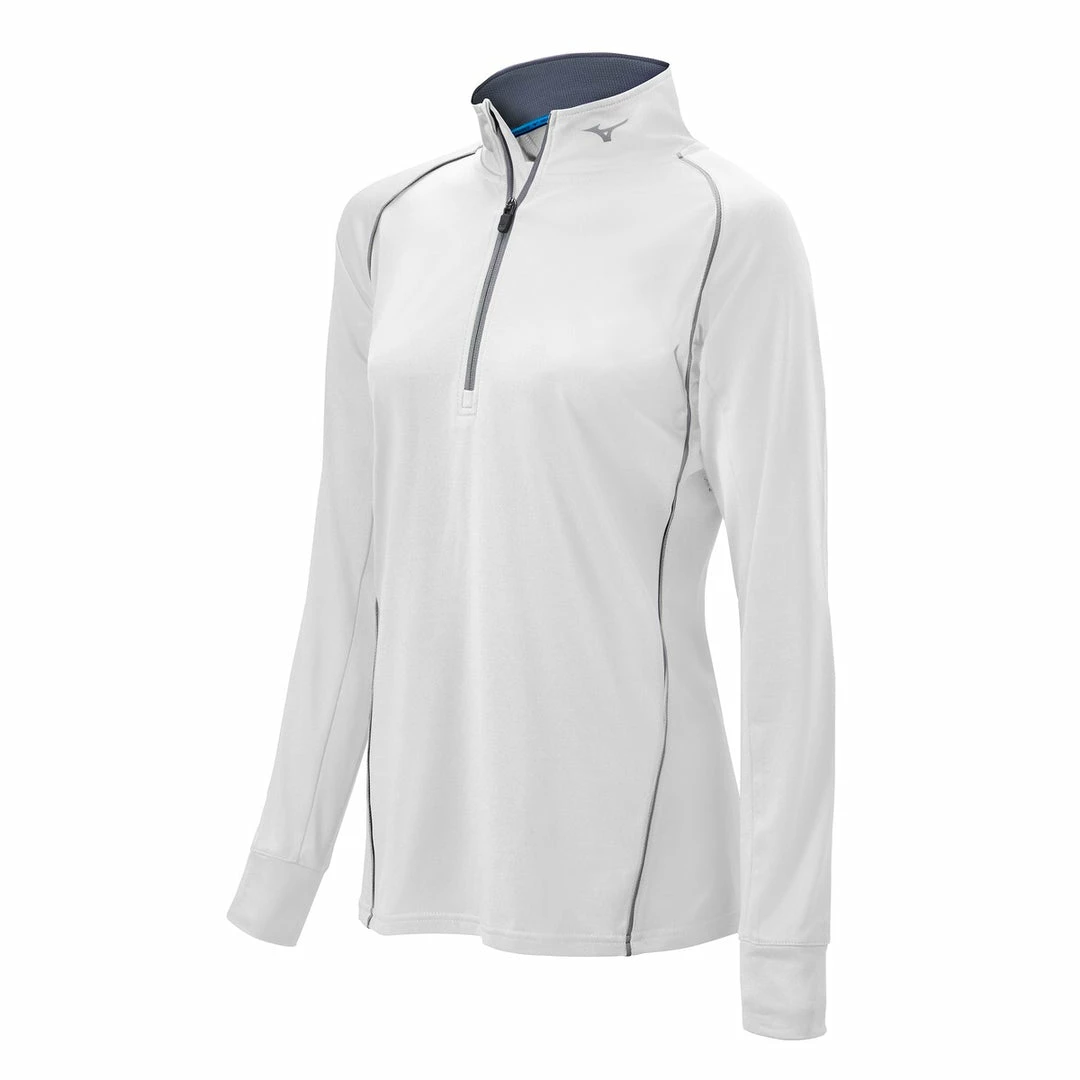 Mizuno Womens Comp 1/2 Zip Hitting Top Apparel 1 Mizuno Womens Comp 1/2 Zip Hitting Top Apparel