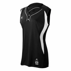 Apparel Mizuno Girls Elite 2-Button Sleeveless Game Jersey