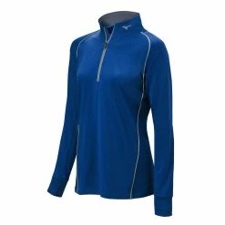 Mizuno Girls Comp 1/2 Zip Hitting Top Apparel