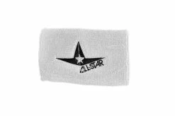 All Star 3.5 In Short Wristbands | ASWB-SL Apparel -baseball bat Popular Shop ASWB2009 WH 1 1080x1080