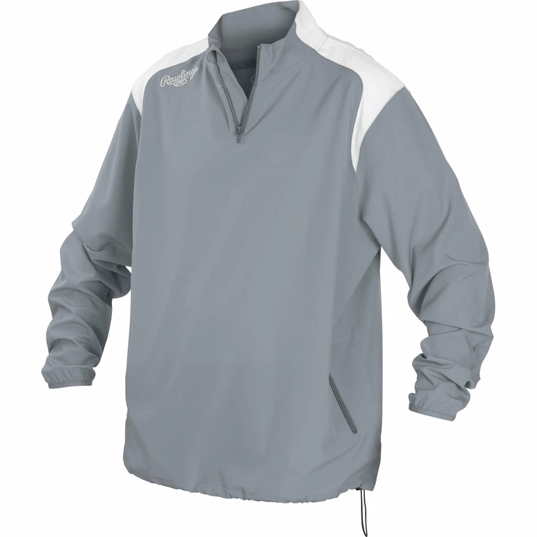Rawlings FORCEJ Quarter-Zip Jacket Apparel 1 Rawlings FORCEJ Quarter-Zip Jacket Apparel