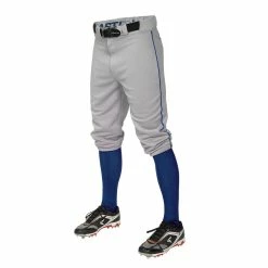 Easton Adult Pro Knicker Piped Pants A167105 -baseball bat Popular Shop PRO PLUS Knicker GYRY front A167105 1080x1080