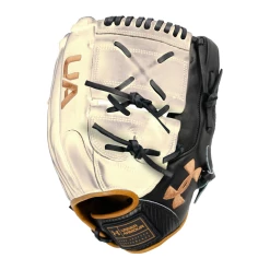 Under Armour Genuine Pro 2.0 12 Inch Pitchers Glove UAFGGP2-12002P -baseball bat Popular Shop UAFGGP2 12002P BLK CRM BACK 1080x1080
