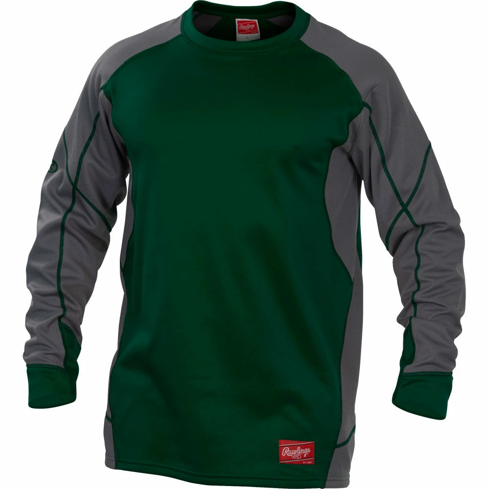 Rawlings Adult Dugout Fleece Pullover UDFP4 4 Rawlings Adult Dugout Fleece Pullover UDFP4 - Image 4