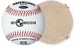 Wilson – Official Coach Pitch And T-Ball Soft Compression Baseball – A1217B Baseballs