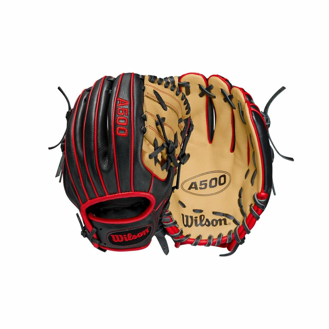 Baseball Gloves Wilson A500 10.5 Inch Youth Baseball Glove 3 Baseball Gloves Wilson A500 10.5 Inch Youth Baseball Glove - Image 3