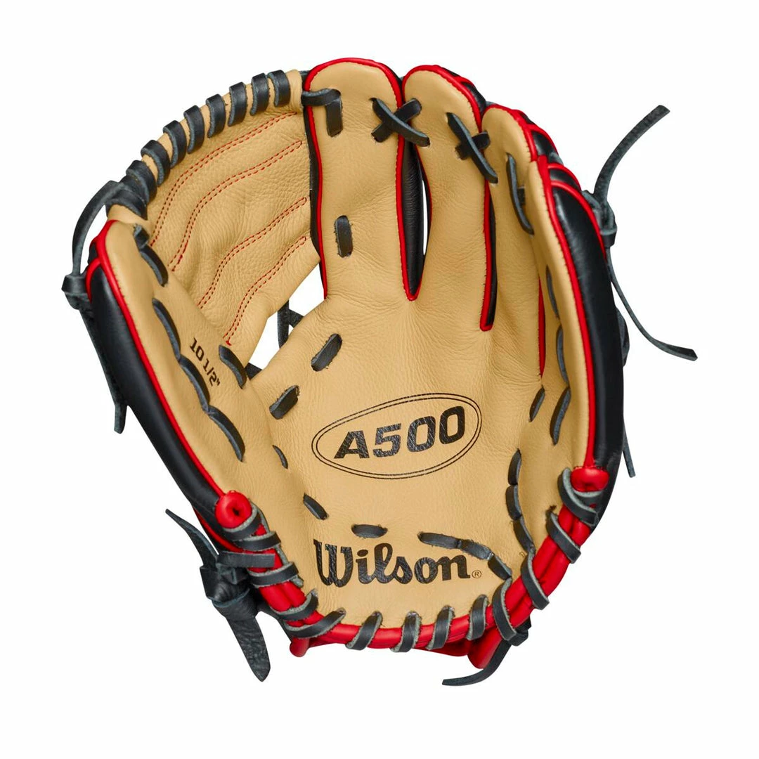 Baseball Gloves Wilson A500 10.5 Inch Youth Baseball Glove 1 Baseball Gloves Wilson A500 10.5 Inch Youth Baseball Glove