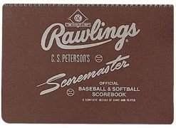 Accessories Rawlings Peterson’s Baseball Scorebook | 7SB1