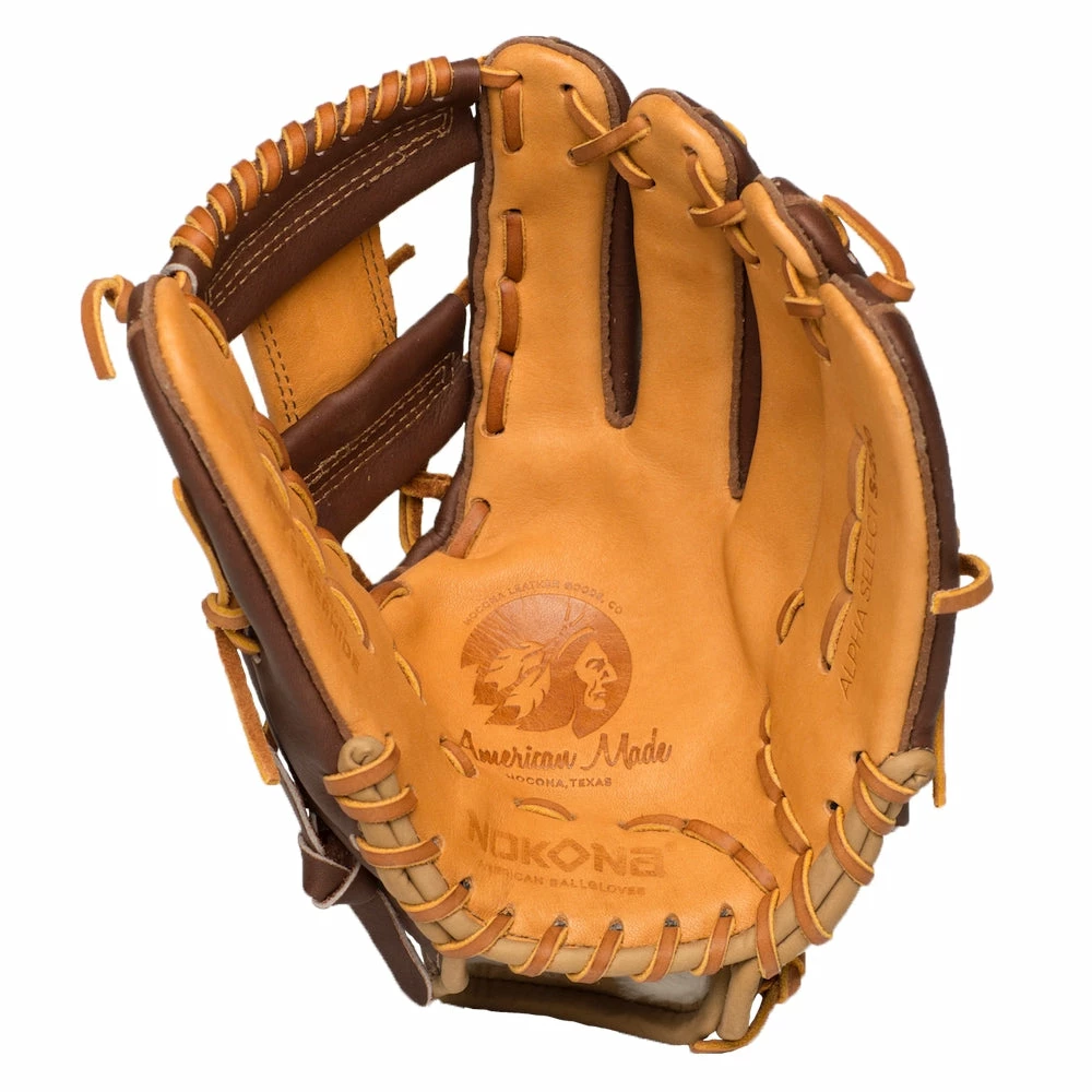 Nokona Alpha S-200I 11.25 Inch Baseball Infield Glove Baseball Gloves 1 Nokona Alpha S-200I 11.25 Inch Baseball Infield Glove Baseball Gloves