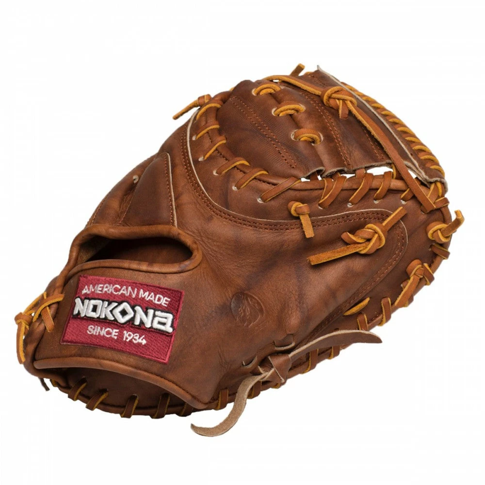 Nokona Walnut W-3350 33.5 Inch Catchers Mitt 2 Nokona Walnut W-3350 33.5 Inch Catchers Mitt - Image 2