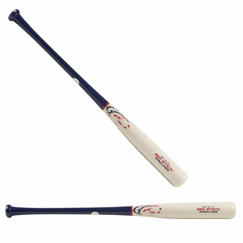 Rawlings Big Stick Maple Baseball Bat R243MA Baseball Bats 1 Rawlings Big Stick Maple Baseball Bat R243MA Baseball Bats