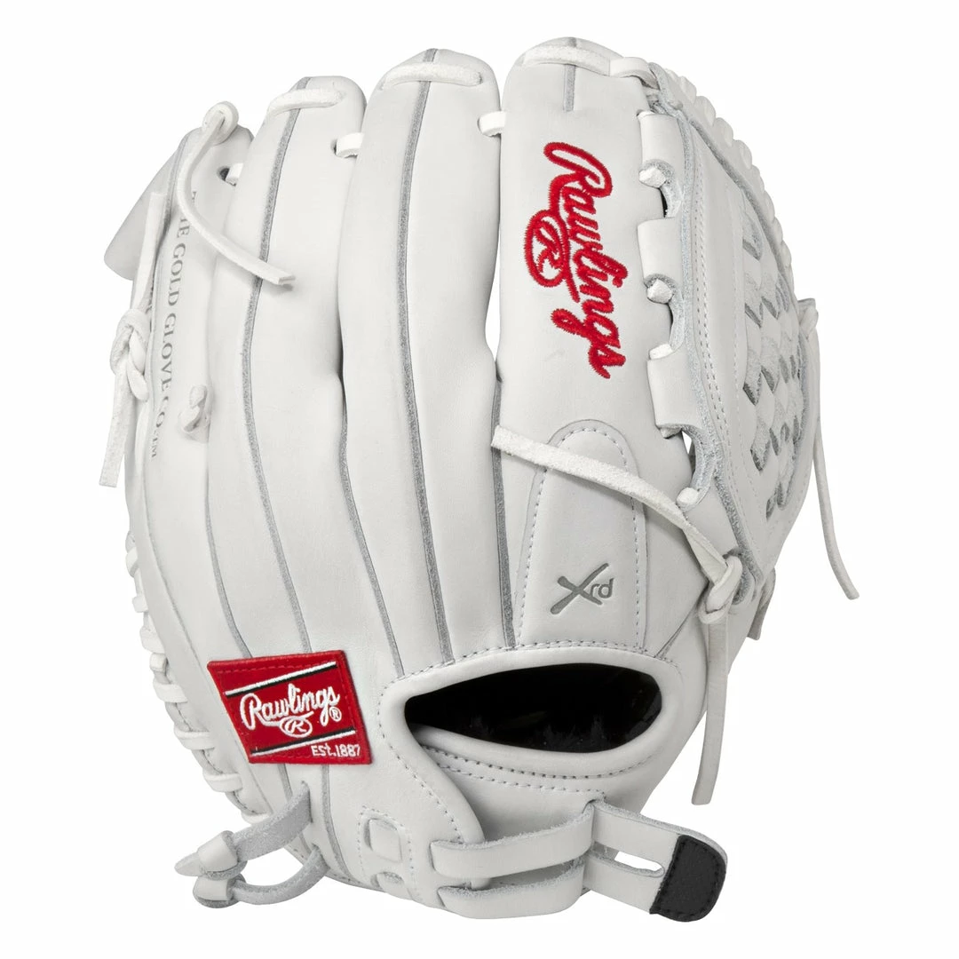 Rawlings Liberty Advanced RLA120-3WG 12 Inch White Fastpitch Glove Softball Gloves 2 Rawlings Liberty Advanced RLA120-3WG 12 Inch White Fastpitch Glove Softball Gloves - Image 2