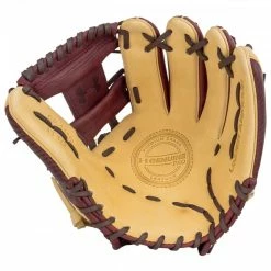 Under Armour Genuine Pro 11.5″ Infield Glove UAFGGP-1150I -baseball bat Popular Shop under armour baseball glove genuine pro uafggp 1150i black cherry cream inset2 1080x1080