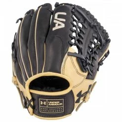 Baseball Gloves Under Armour Genuine Pro 11.75″ Infield Glove UAFGGP-1175MT -baseball bat Popular Shop under armour baseball glove genuine pro uafggp 1175mt black cream 1080x1080
