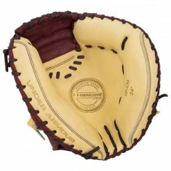 Baseball Gloves Under Armour Genuine Pro 34″ Catchers Mitt UAFGGP-CM 6 Baseball Gloves Under Armour Genuine Pro 34″ Catchers Mitt UAFGGP-CM -baseball bat Popular Shop under armour baseball glove uafggp cm genuine pro catchers mitt 34 black cherry cream inset2 1080x1080